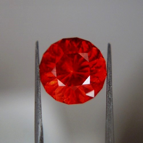  Color and Fire Orange Red Spessartite Garnet Madagascar 13.36 ct Litnon.com