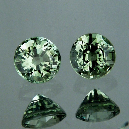 Bright and Pretty Mozambique Tourmaline Pair  Litnon.com