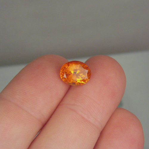Color Mandarin Spessartite Garnet Namibia 5.24ct  Litnon.com