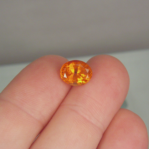 Color Mandarin Spessartite Garnet Namibia 5.24ct  Litnon.com
