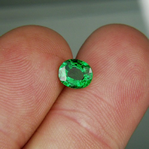 Color Chrome GreenTsavorite Garnet Kenya 1.23 ct  Litnon.com