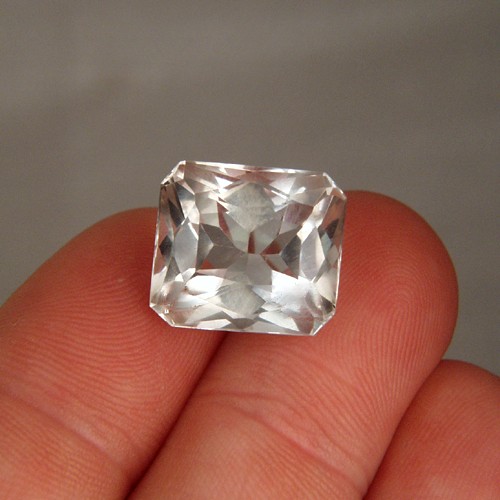 Cushion Cut Smokey Quartz Afghanistan 16.65 ct  Litnon.com