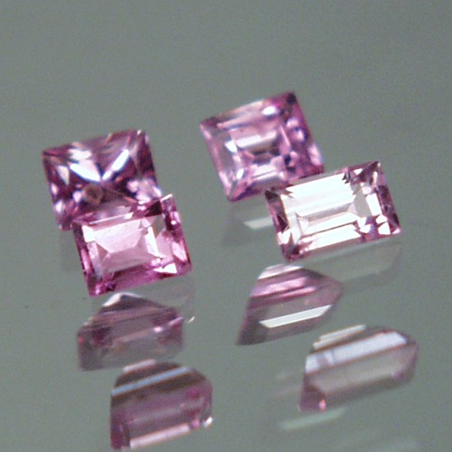 Hot Pink Natural and Untreated Ceylon Sapphire Lot  Litnon.com