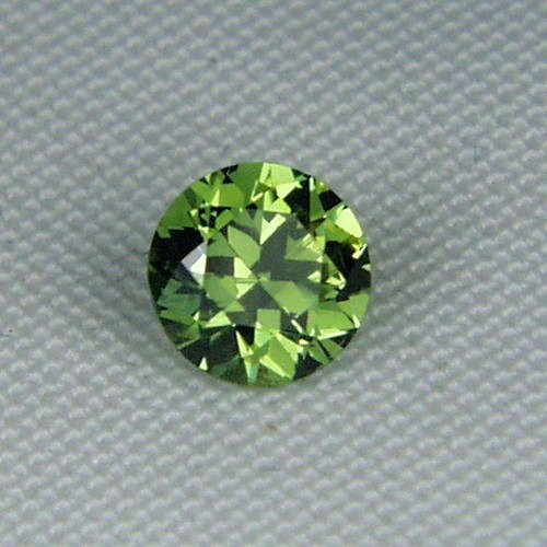 Brilliant Top Cut Natural Russian Demantoid Garnet GL Litnon.com