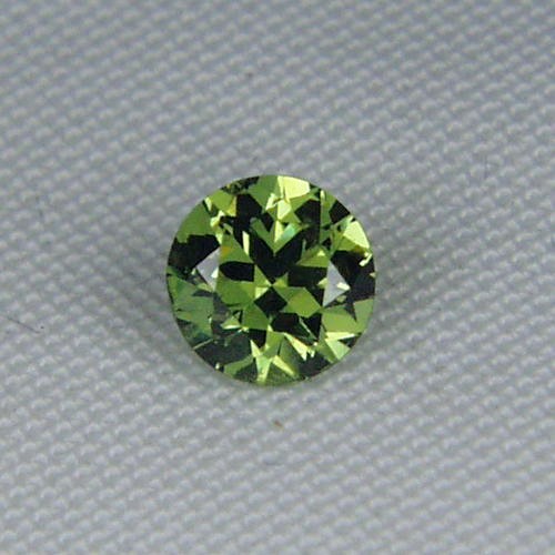 Brilliant Top Cut Natural Russian Demantoid Garnet GL Litnon.com