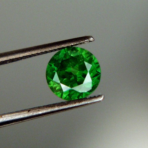 Gem Emerald Green Russian Demantoid Garnet 1.05 ct GL Litnon.com