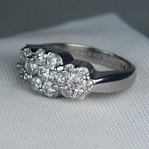 Quality Lds Diamond Fashion 14kt wg Ring 1.5ct  Litnon.com