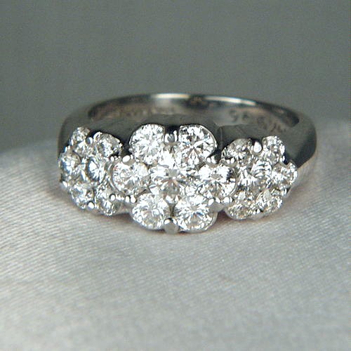 Quality Lds Diamond Fashion 14kt wg Ring 1.5ct  Litnon.com
