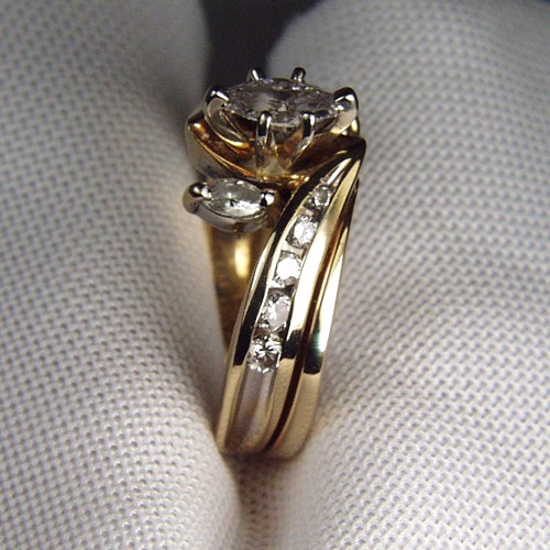 Estate Ladies I4 KT Diamond Engagement Ring  Litnon.com