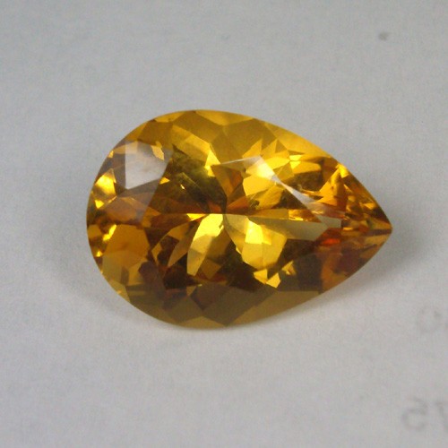 Top Cut Natural Golden Citrine Brazil 6.40 ct  Litnon.com