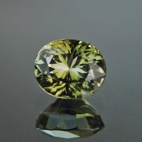 Top USA Cut Olive Green Tourmaline Nigeria 4.90ct  Litnon.com