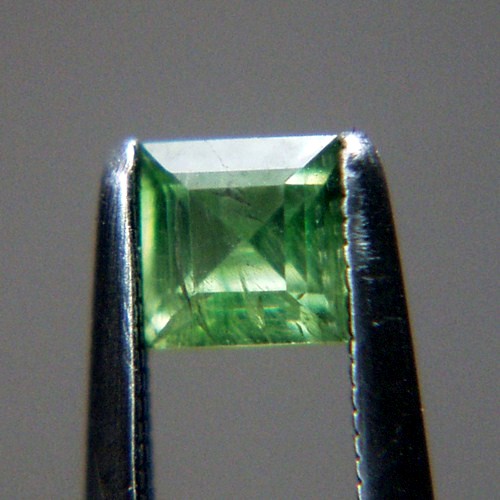 Perfect Horsetail Inclusions Russian Demantoid Garnet GL Litnon.com