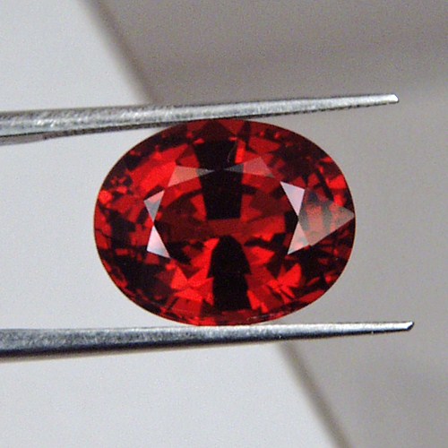  Color and Fire Big Red Spessartite Garnet 11.33 ct  Litnon.com