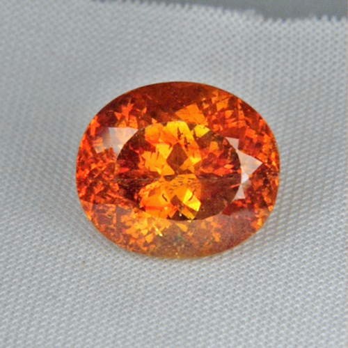 Fire Big USA Cut Rare Spanish Sphalerite 22.15ct  Litnon.com