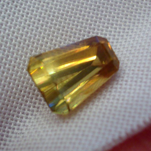 Multi Color Fire Natural Sphene Pakistan 3.68 ct  Litnon.com