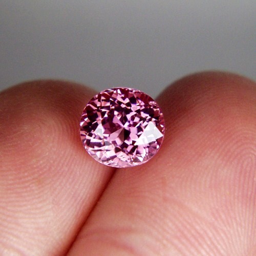 Color and Cut Fine Pink Tourmaline Afghanistan 3.36ct  Litnon.com