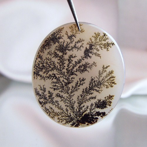 New Rare Quality Dendritic Polished Slice Agate Stone Litnon.com