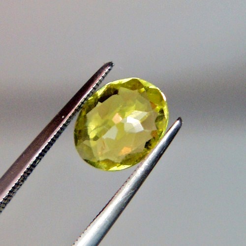  Collectors Lemon Yellow Tourmaline Malawi 1.35ct  Litnon.com