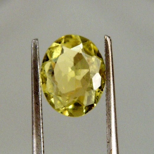  Collectors Lemon Yellow Tourmaline Malawi 1.35ct  Litnon.com