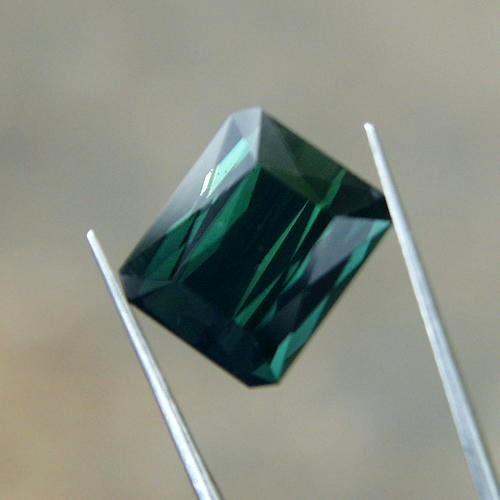 Huge Rich Blue Green Tourmaline Brazil 17.48 ct.  Litnon.com