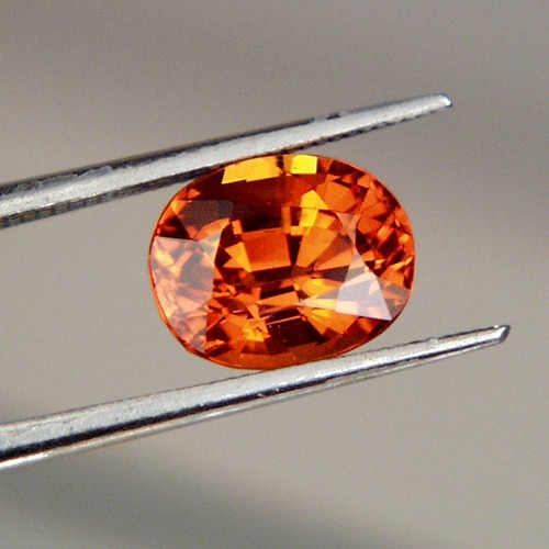 Color and Fire Mandarin Spessartite Garnet 3.02 ct  Litnon.com