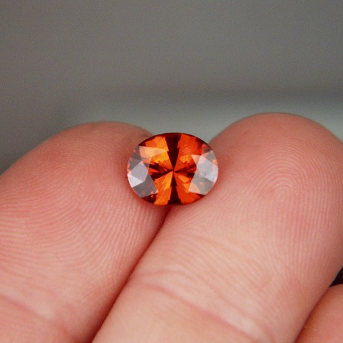 Cut, Color and Fire Orange Spessartite Garnet  Litnon.com
