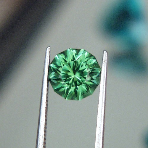 USA Cut Brilliant Neon Mint Green Afghan Tourmaline  Litnon.com