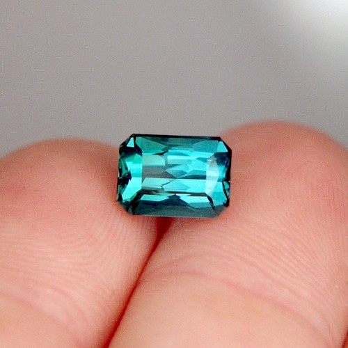 USA Cut Open Color Blue Green Afghan Tourmaline 3.33ct  Litnon.com