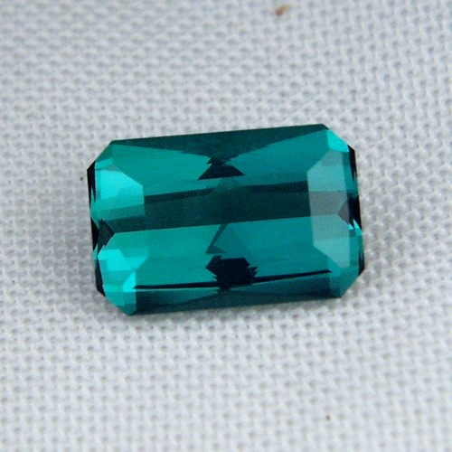 USA Cut Open Color Blue Tourmaline Namibia 3.56ct  Litnon.com