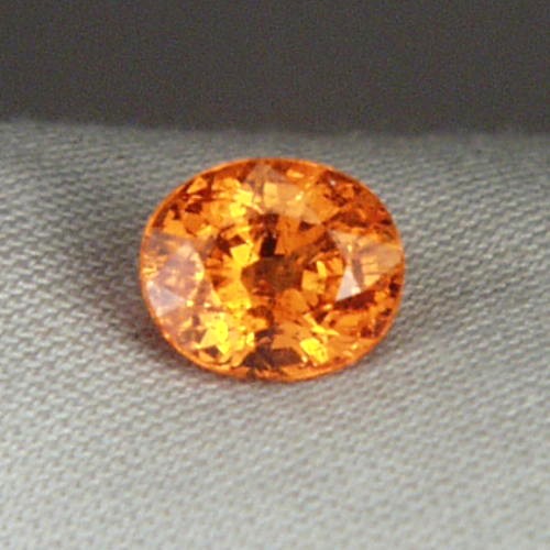 Neon Orange Best Mandarin Spessartite Garnet 1.00 ct GL Litnon.com