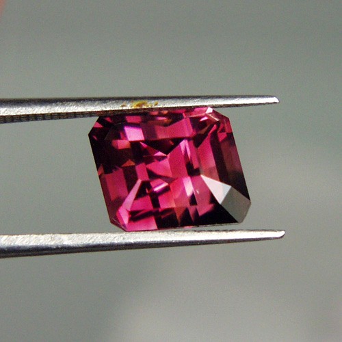Color fancy Cut Bi-Color Afghan Tourmaline 4.12ct  Litnon.com