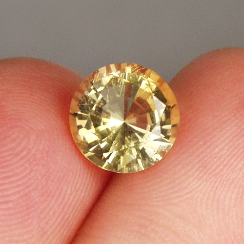 Bright Golden Yellow Scapolite Tanzania 1.52 ct  Litnon.com