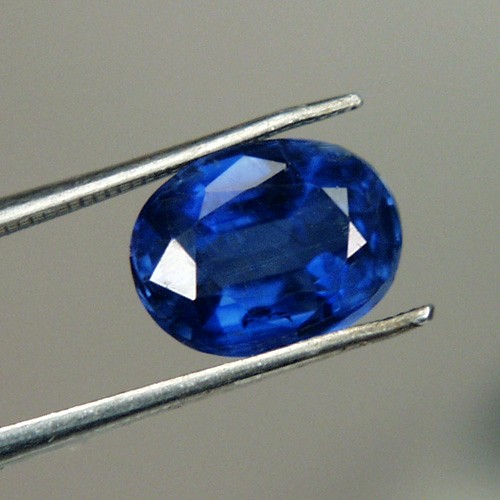 Sapphire Royal Blue Natural Kyanite India 3.90 ct  Litnon.com