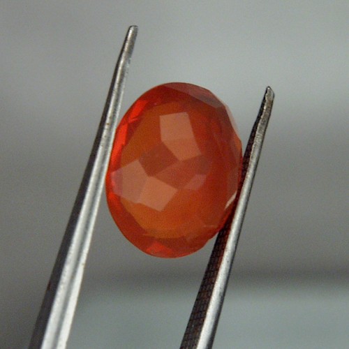 Rich Color Orange Mexican Fire Opal 3.60 ct   Litnon.com