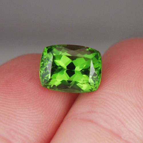 Superb Gem Fine Cut and Color Pakistan Peridot 6.05 ct  Litnon.com
