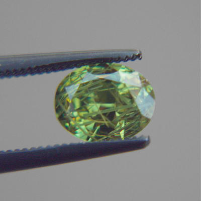 Rare Inclusions Old Mine Russian Demantoid Garnet  Litnon.com
