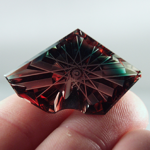 Museum Quality Carved Bi-Color Oregon Sunstone GL Litnon.com