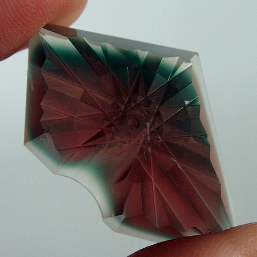 Museum Quality Carved Bi-Color Oregon Sunstone GL Litnon.com