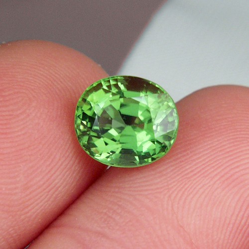 Fine Color Bright South East Asia Peridot 4.39 ct  Litnon.com