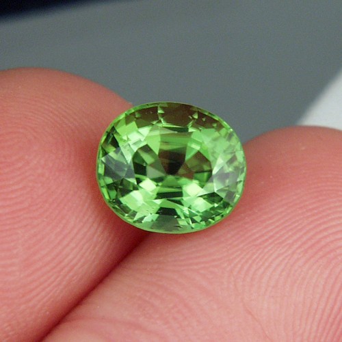 Fine Color Bright South East Asia Peridot 4.39 ct  Litnon.com