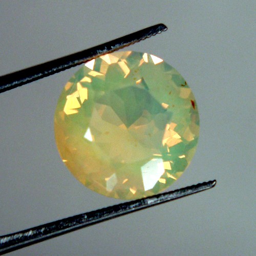 Top Cut Big and Bright Mexican Fire Opal 5.32 ct   Litnon.com