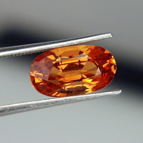 Color Gem Orange Mandarin Garnet Nigeria 3.84ct  Litnon.com
