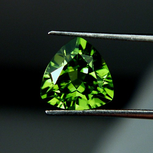 Bright and Pretty Fine Color Pakistan Peridot 3.17 ct  Litnon.com