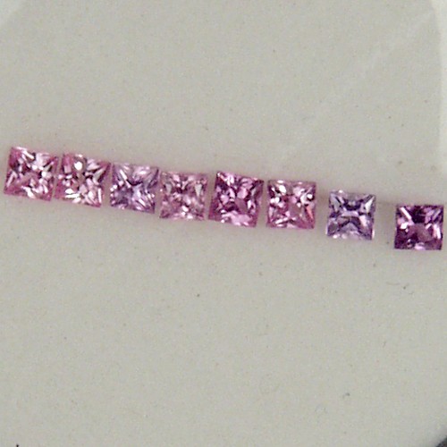 Special 2.1 mm Montana Sapphire Multi - Color Suite  Litnon.com