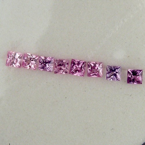 Special 2.1 mm Montana Sapphire Multi - Color Suite  Litnon.com