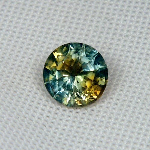 Unusual Bi-Color Bright Montana Sapphire 1.89ct  Litnon.com