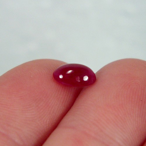 Blood Red Untreated Natural South East Asia Ruby Cab 2.07 ct  Litnon.com