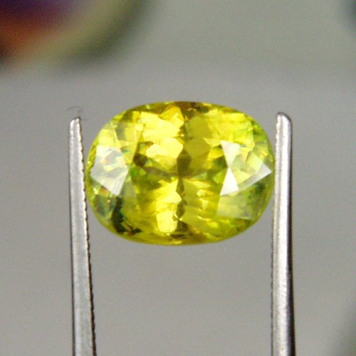 Brilliant Natural Yellow Sphene Pakistan 2.81 ct  Litnon.com