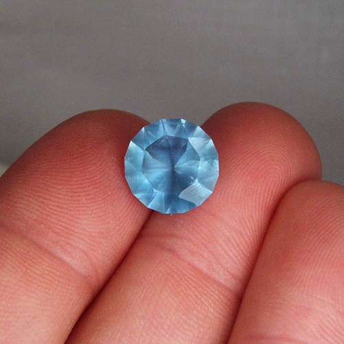 Strong Blue Rare Color Aquamarine Afghanistan 6.02 ct  Litnon.com