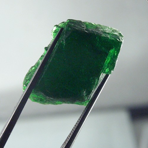 Quality Chrome Diopside Facet Rough Siberia 29.93ct  Litnon.com